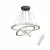 UNIVERSO Kristály üveg csillár 54w 4320lm CCT.Kap IP20 Króm D700x1200mm
