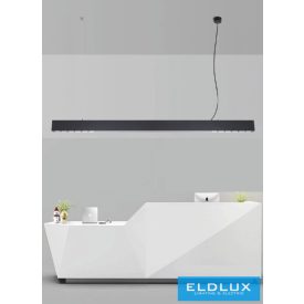   UNIVERSO Függeszték 42w 2720lm CCT IP20 Fekete 1183x56x33mm