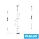 UNIVERSO Függeszték 10W IP20 Óarany 5xG9