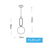 UNIVERSO Függeszték 1xG9 max.10w D150x360x1200mm IP20 Óarany