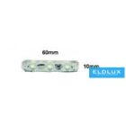 UNIVERSO LED modul 3xSMD-2835 DC:12V 1.2w 140lm 4000k 60x10mm 20db/csomag