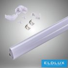 UNIVERSO sarokhoz aluprofil matt fehér fedlappal+végzáró 2m 45° 15.7*15.7mm