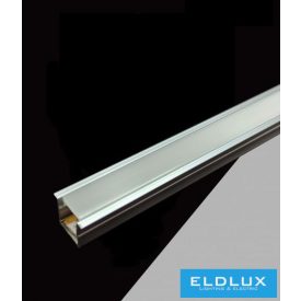   UNIVERSO Süllyesztett profil LED szalaggal 12V 7W-800lm/M 3000K IP20 2M