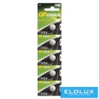 GP lítium gombelem CR1216 5db/bliszter