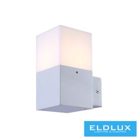   UNIVERSO Kültéri fali lámpa 1xE27 max.13w IP44 fehér 110x78x160mm 5év