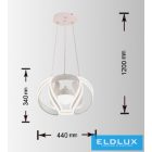 UNIVERSO Függeszték 78w 6240lm 4000K D440x1200mm fehér