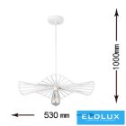 UNIVERSO Függeszték E27 max.60w IP20 ∅530 fehér