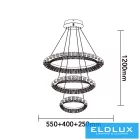 UNIVERSO Kristály üveg csillár 46w 3680lm CCT.kap IP20 D550x1200mm