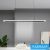UNIVERSO Függeszték LED 70W 5600lm CCT 1100x95mm IP20 fekete