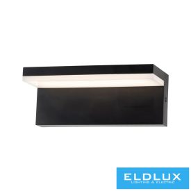   UNIVERSO Kültéri fali lámpa 10w 1000lm CCT.kap IP54 Fekete 210x90x82mm 3év