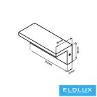 UNIVERSO Kültéri fali lámpa 10w 1000lm 4000k IP54 fekete 210x90x82mm 3év