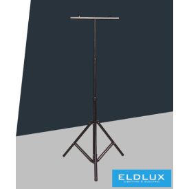   UNIVERSO Háromlábú állvány 2db reflektorokhoz 650-2000mm magas fekete