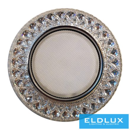 ELDLUX LUXOR süllyesztett lámpatest LED 5W CW + GX53 króm