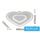 UNIVERSO Mennyezeti lámpa 54w 4320lm 4000k 490x470mm fehér