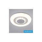 UNIVERSO Mennyezeti lámpa hangszóróval BT 72w CCT + 9w RGB 4600lm ∅485×60mm fehér