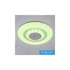 UNIVERSO Mennyezeti lámpa hangszóróval BT 72w CCT + 9w RGB 4600lm ∅485×60mm fehér