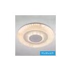 UNIVERSO Mennyezeti lámpa hangszóróval BT 72w CCT+ 9w RGB 4600lm ∅485×60mm átlátszó