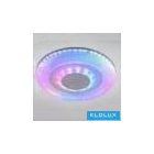 UNIVERSO Mennyezeti lámpa hangszóróval BT 72w CCT+ 9w RGB 4600lm ∅485×60mm átlátszó