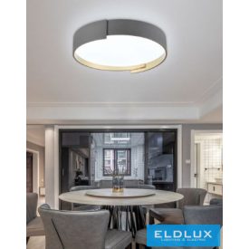   UNIVERSO Mennyezeti lámpa 46w 3680lm 6500k 495x100mm szürke/arany