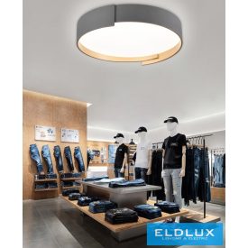   UNIVERSO Mennyezeti lámpa 46w 3680lm 4000k 495x100mm szürke/arany