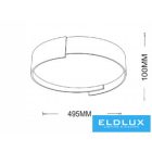 UNIVERSO Mennyezeti lámpa 46w 3680lm 4000k 495x100mm szürke/arany