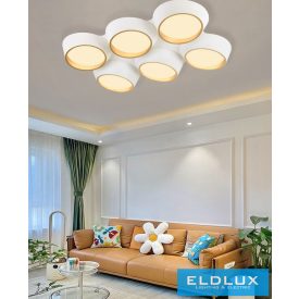   UNIVERSO Mennyezeti lámpa 120w 9600lm 3000k 860x570x130mm fehér/arany