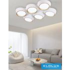 UNIVERSO Mennyezeti lámpa 120w 9600lm 6500k 860x570x130mm fehér/arany