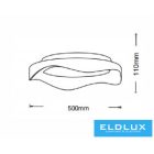 UNIVERSO Mennyezeti lámpa 38w 3040lm CCT D500x110mm fekete