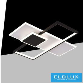   UNIVERSO mennyezeti lámpa 46W 3680lm CCT kap. 570x530mm IP20 fehér/fekete