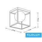 UNIVERSO Mennyezeti lámpa 1xG9 max.10w 200x200x160mm IP20 Óarany