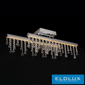 GLOSSY 水晶吸顶灯铬色 16W 4000K