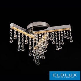 GLOSSY 水晶吸顶灯铬色 15W 4000K