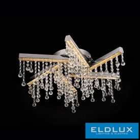 GLOSSY 水晶吸顶灯铬色 27W 4000K