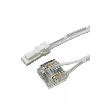 UNIVERSO 10mm-es COB LED szalaghoz toldó kábel ST csatlakozóval DC:12-24V Max.3A 2méter