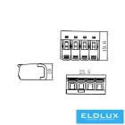 4-Pos wire connectors pluggable 10pcs/packet