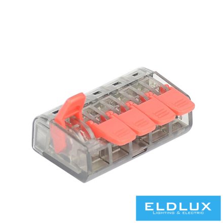 ELDLUX 5 pólusú nyítható kábelösszekötő 10db/csomag