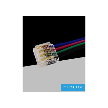 UNIVERSO 10mm-es RGB LED szalaghoz toldóelem kábellel