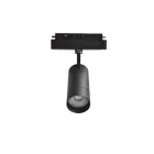 UNIVERSO Mágneses sínbe szerelhető spot Lámpa DC:48V 10w 955 lm CCT.Kap RA90 IP20 Fekete D56x192x144mm