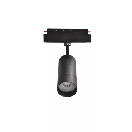 UNIVERSO Mágneses sínbe szerelhető spot Lámpa DC:48V 10w 955 lm CCT.Kap RA90 IP20 Fekete D56x192x144mm