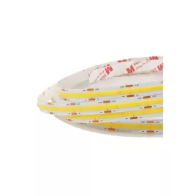   UNIVERSO COB LED szalag DC:24V 324D 10w-840lm/méter 3000k IP20 8mm x 5méter 3év