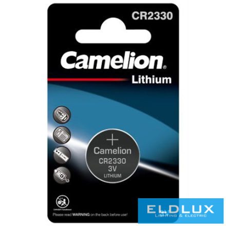 CAMELION lítium gombelem 3V CR2330-BP1