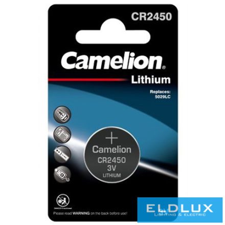 CAMELION lítium gombelem 3V CR2450-BP1
