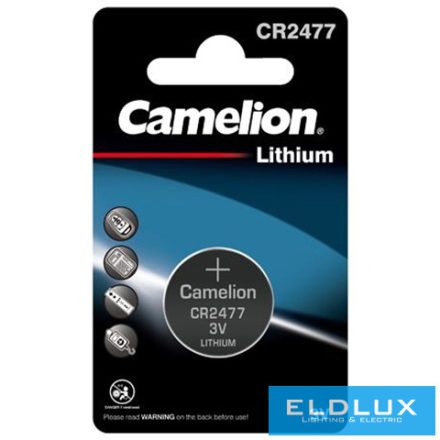 CAMELION lítium gombelem 3V CR2477-BP1