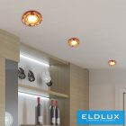 ELDLUX MIRROR süllyesztett lámpatest GU10 arany