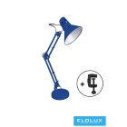 UNIVERSO Asztali lámpa 1xE27 Max.60w 160x500mm Kék