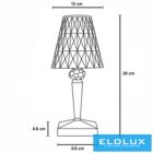 UNIVERSO Akkumulátoros asztali lámpa 5V 0.5W/1W CCT 65lm/100lm