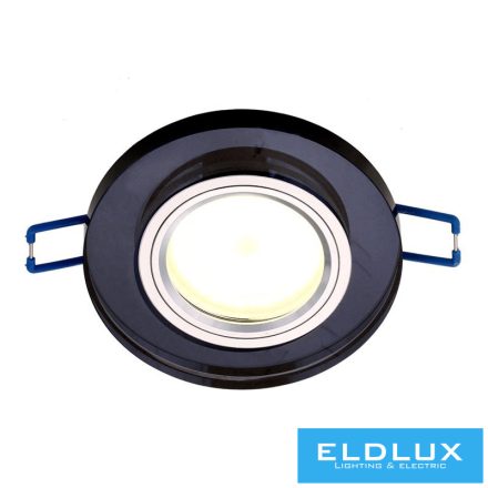 ELDLUX MIRROR Süllyesztett Lámpatest Billenthető GU10 fekete