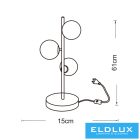 UNIVERSO Asztali lámpa 3xG9 10W IP20 Óarany