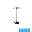 UNIVERSO Tölthető asztali lámpa DC:5V 2000mAh 3w 130lm CCT D130x275mm IP20 Fekete
