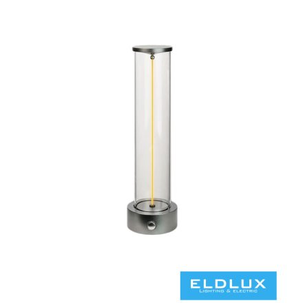 UNIVERSO Tölthető asztali lámpa DC:5V 2000mAh 3w 140lm CCT D70x245mm IP20 Antracit